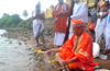 Mrithika Visarjan held to mark conclusion of Parthagali seer�s Chaturmasya Vritha
